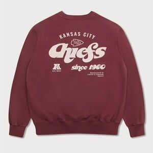Kansas City Chiefs Maroon Sweatshirt